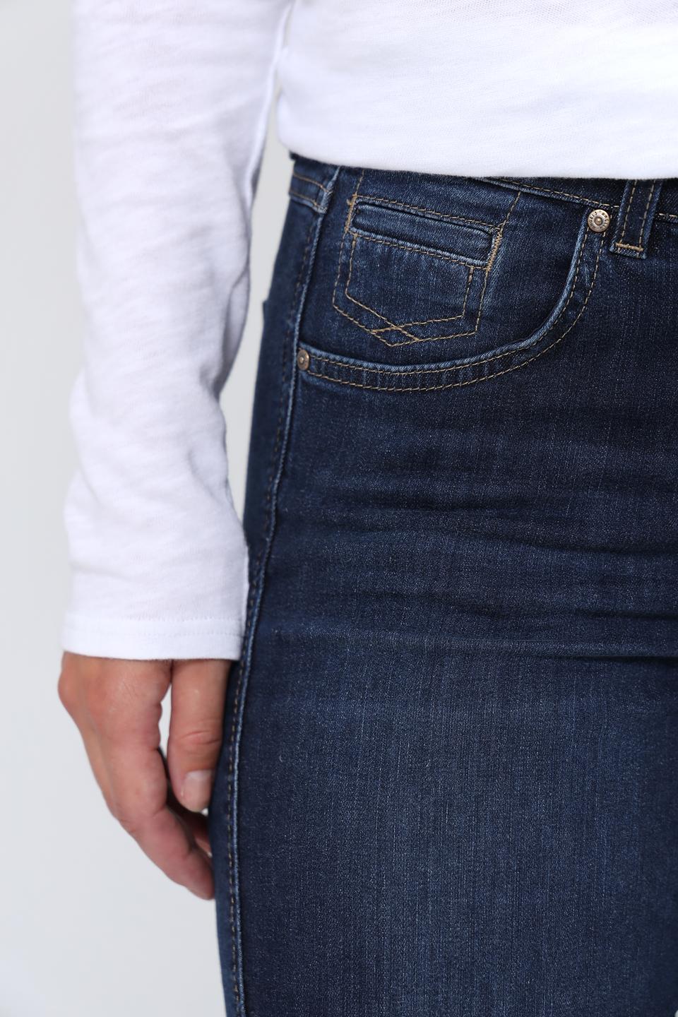 Джинсы Angels укороченные тёмно-синие