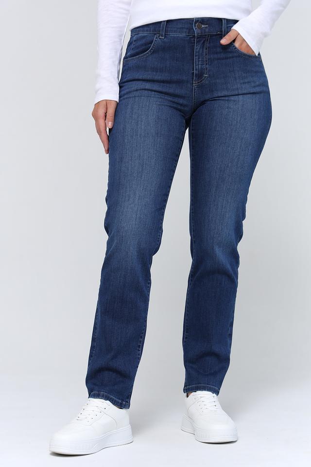 Джинсы Angels прямого кроя синие