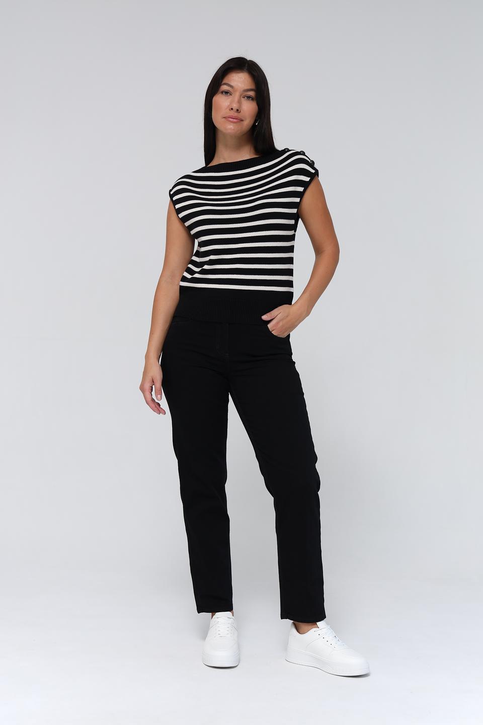 Жилет Monari в полоску