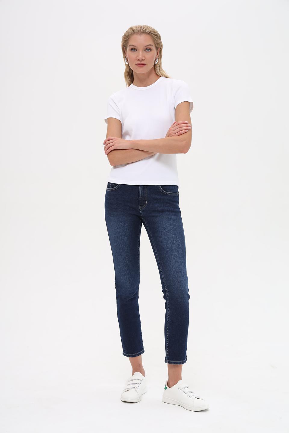 Джинсы Pezzo с укороченным кроем