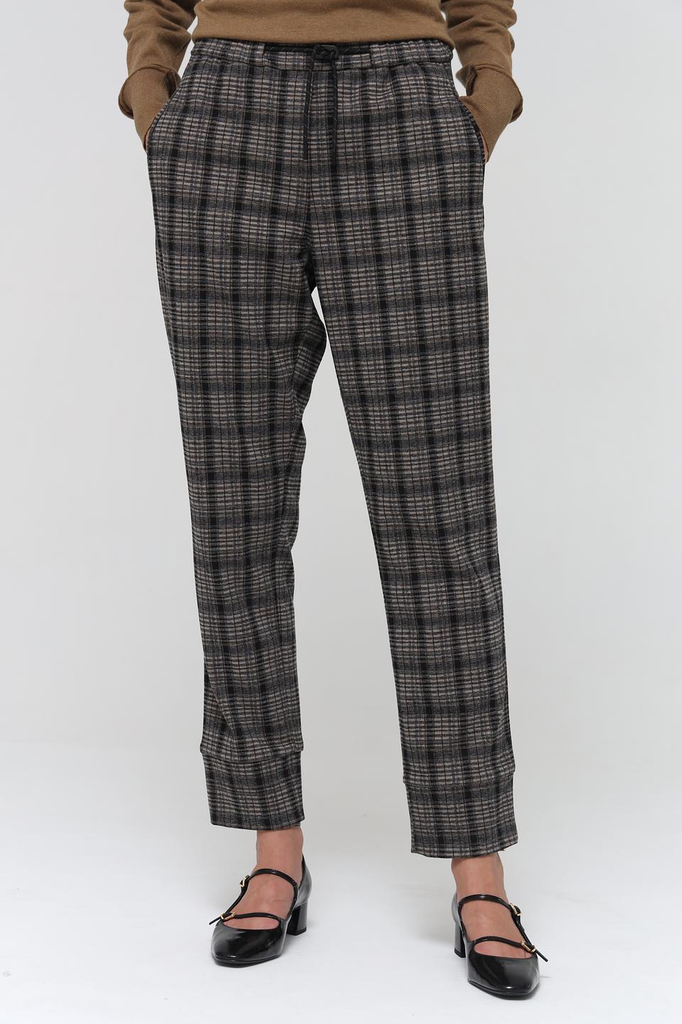 Брюки Pezzo в клетку