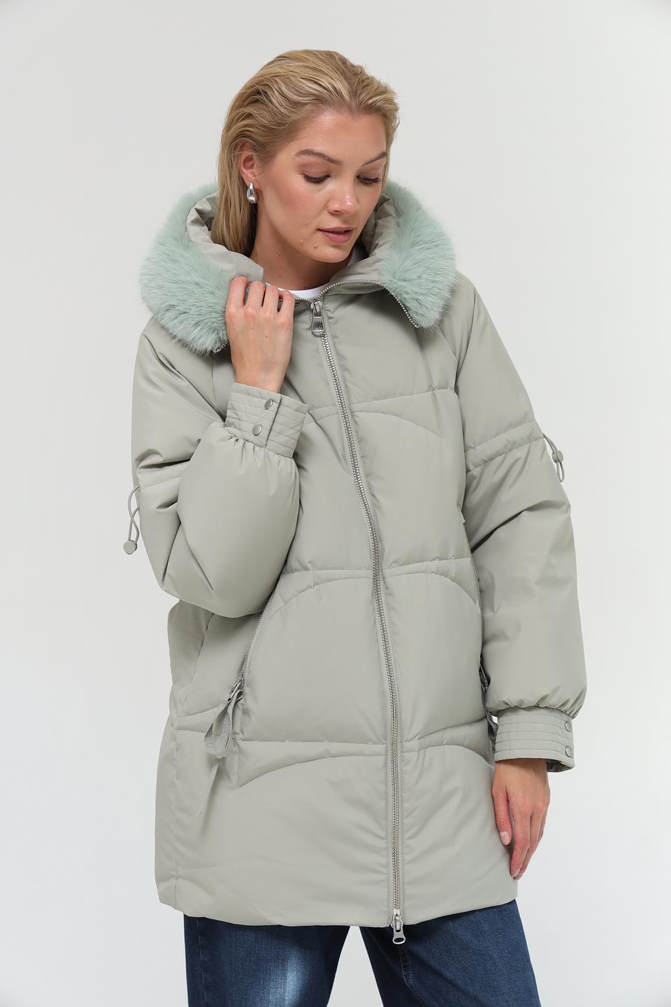 Куртка-пуховик Pezzo серая