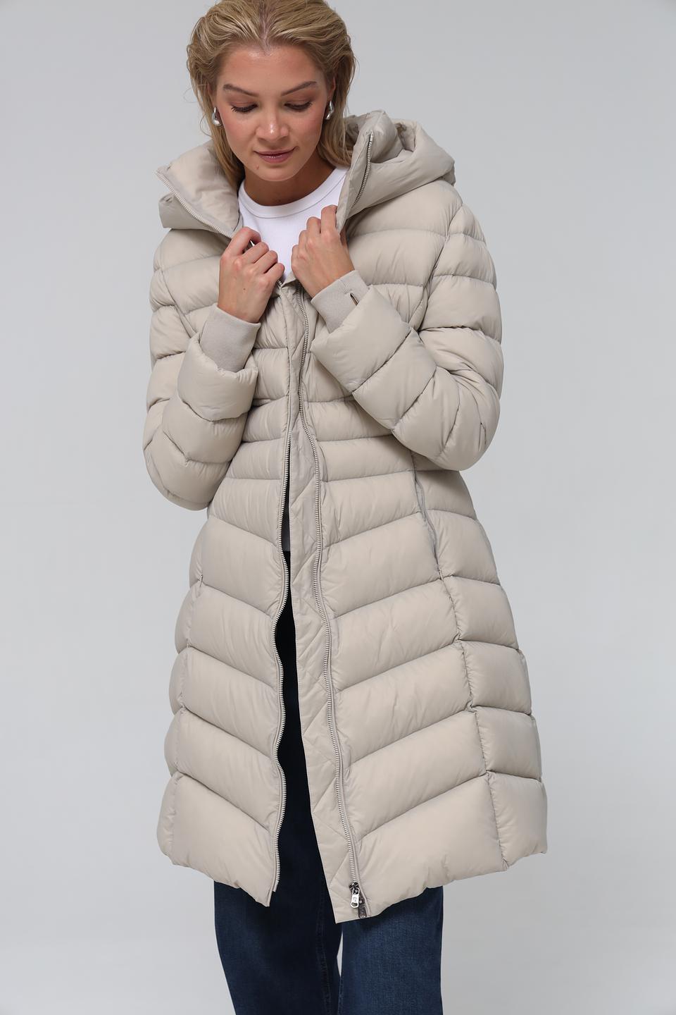 Куртка-пуховик Pezzo бежевая