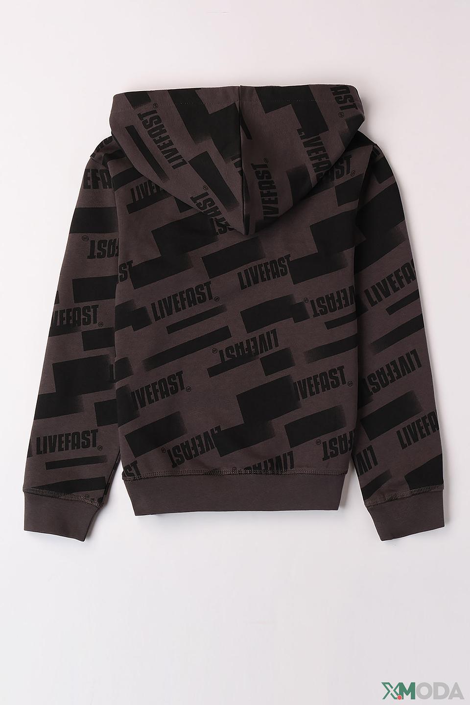 Джемпер Ido с принтом антрацит