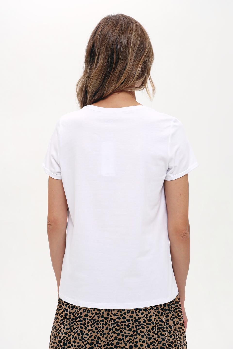 Футболка More and More с принтом Live Wild