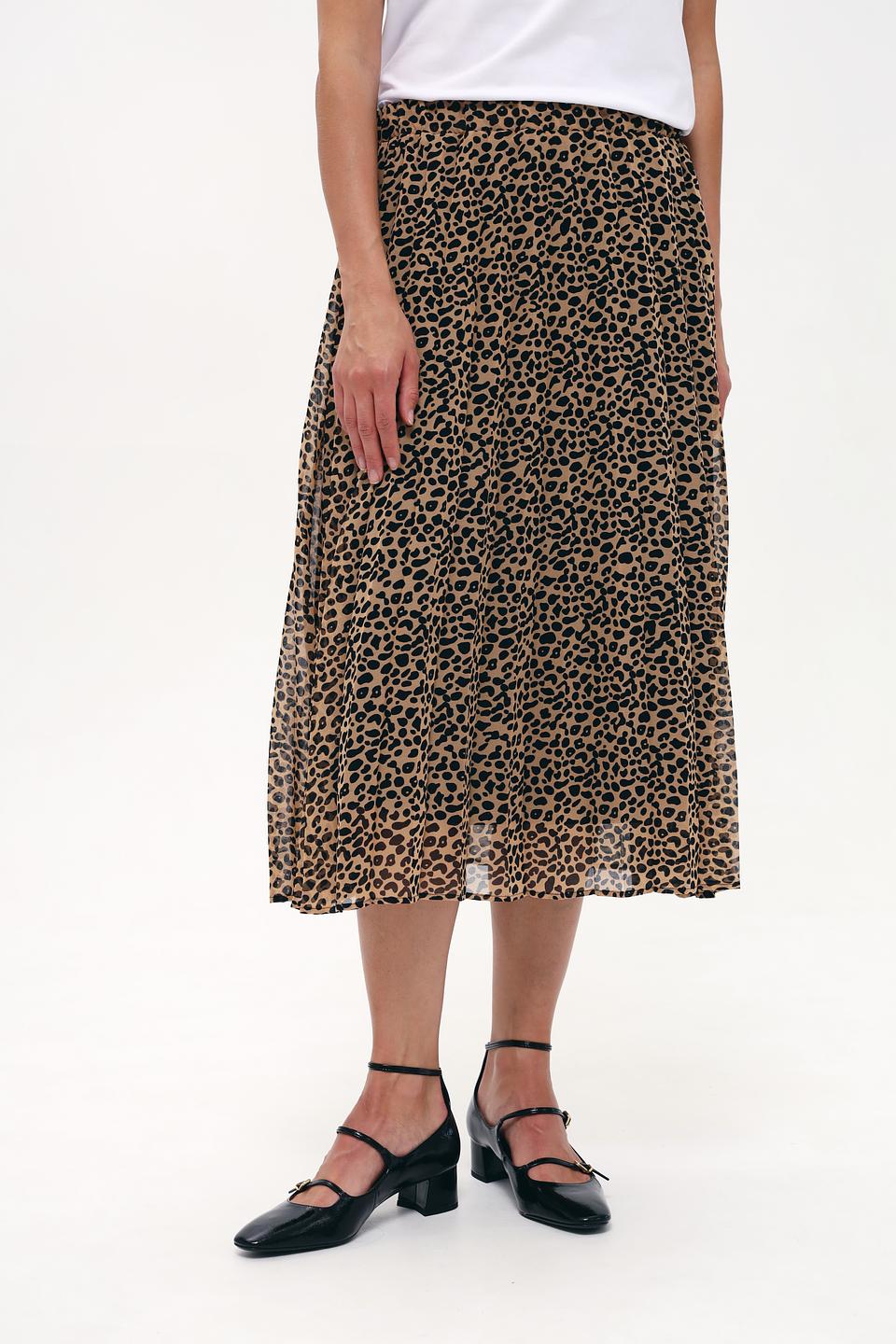 Юбка More and More леопард