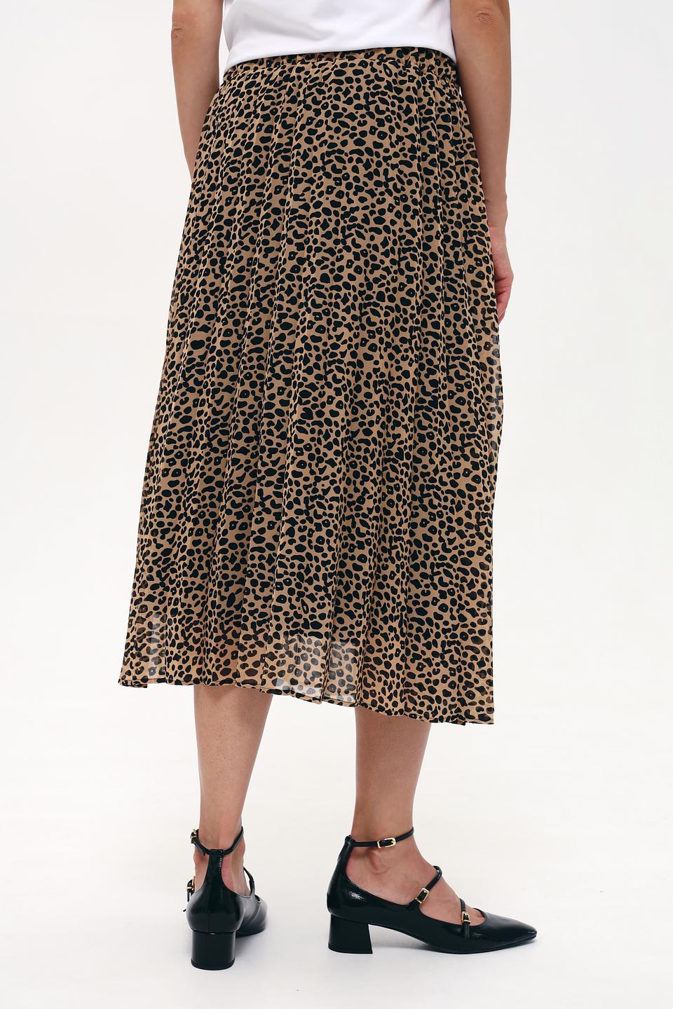 Юбка More and More леопард