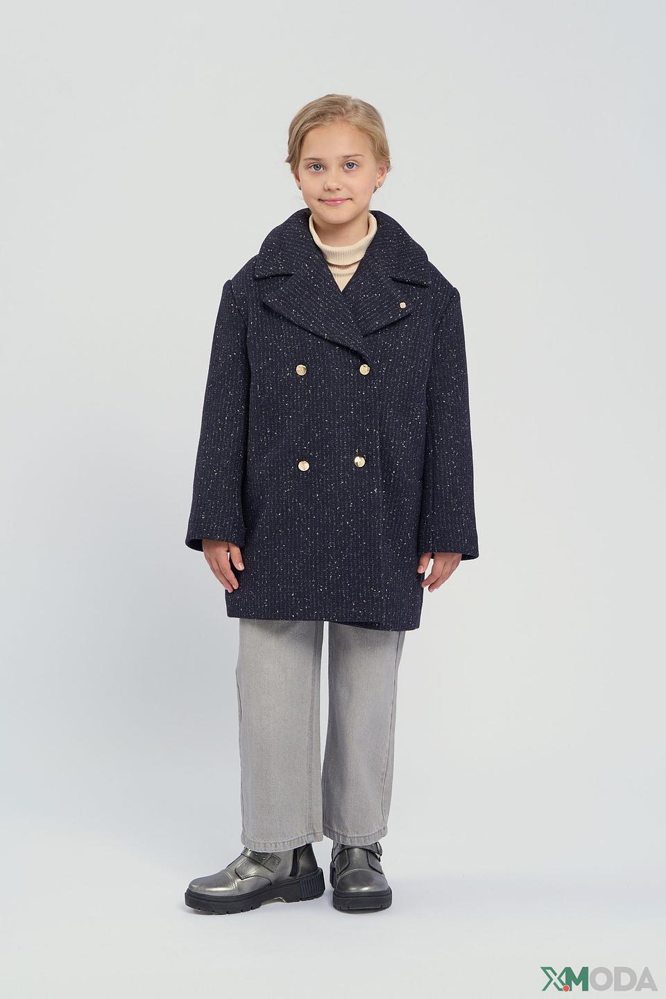 Пальто Choupette дев. в клетку