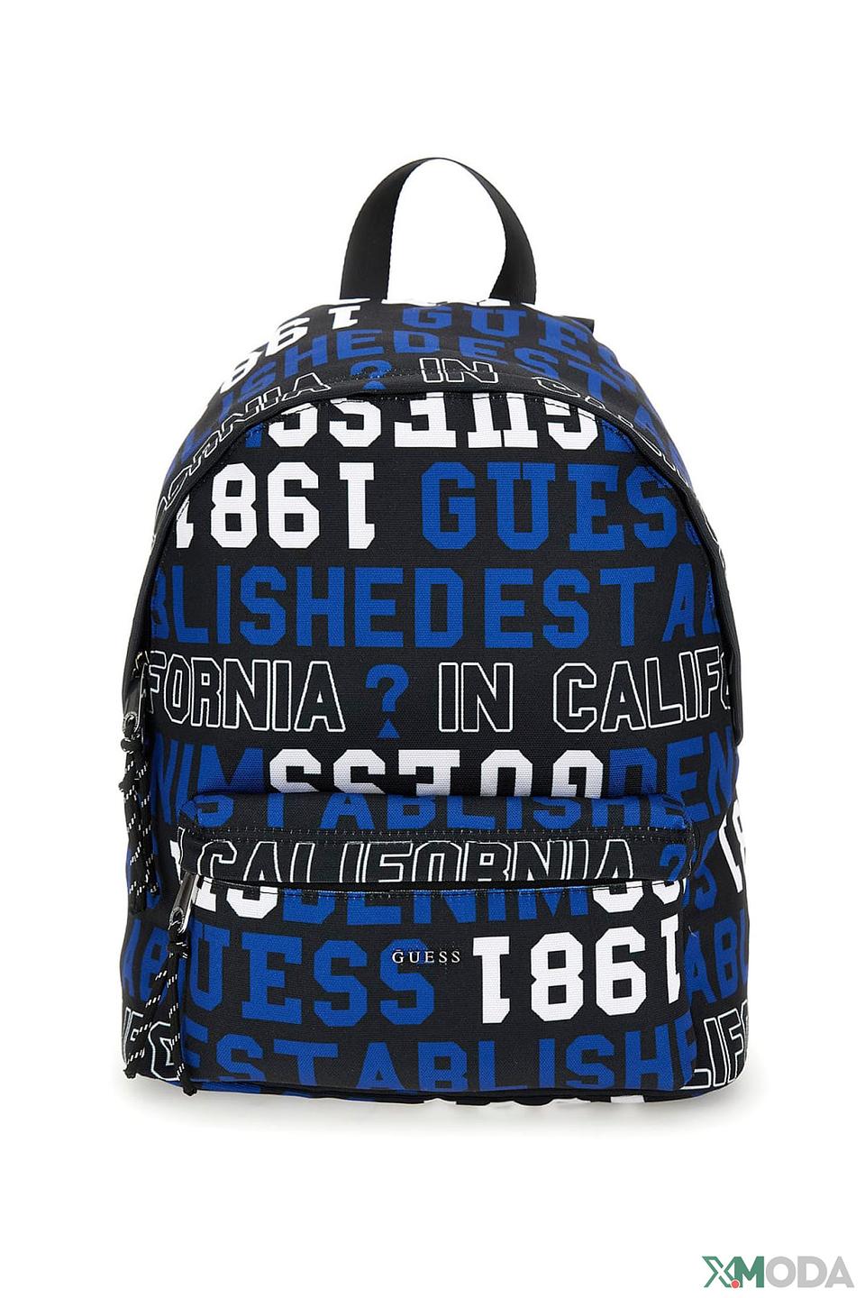 Рюкзак Guess логотип синий