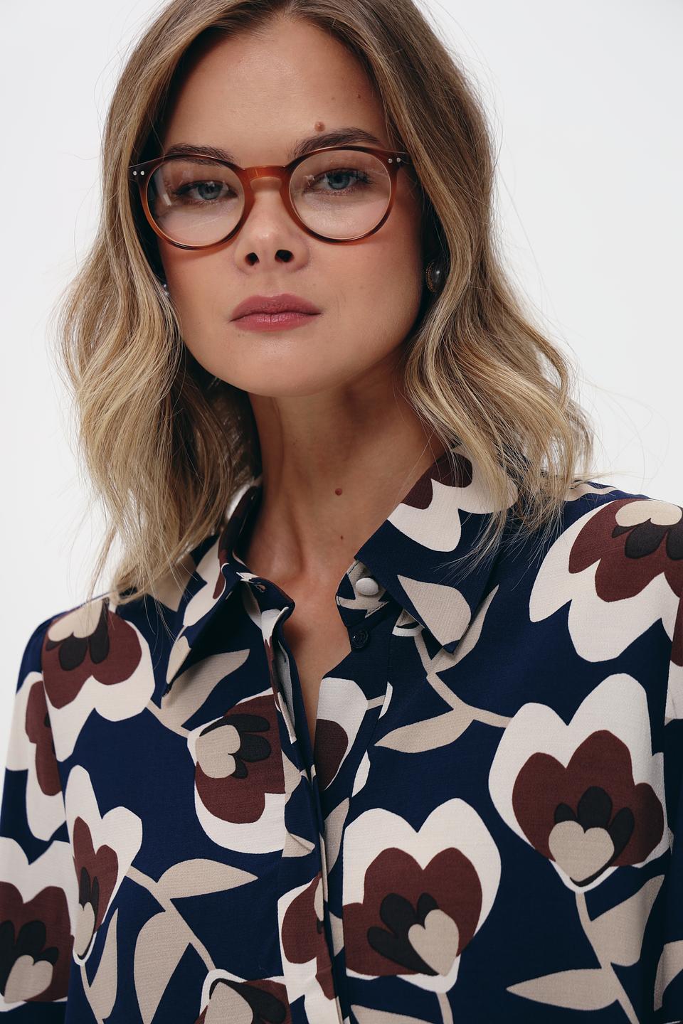 Блуза Seidensticker с цветочным принтом