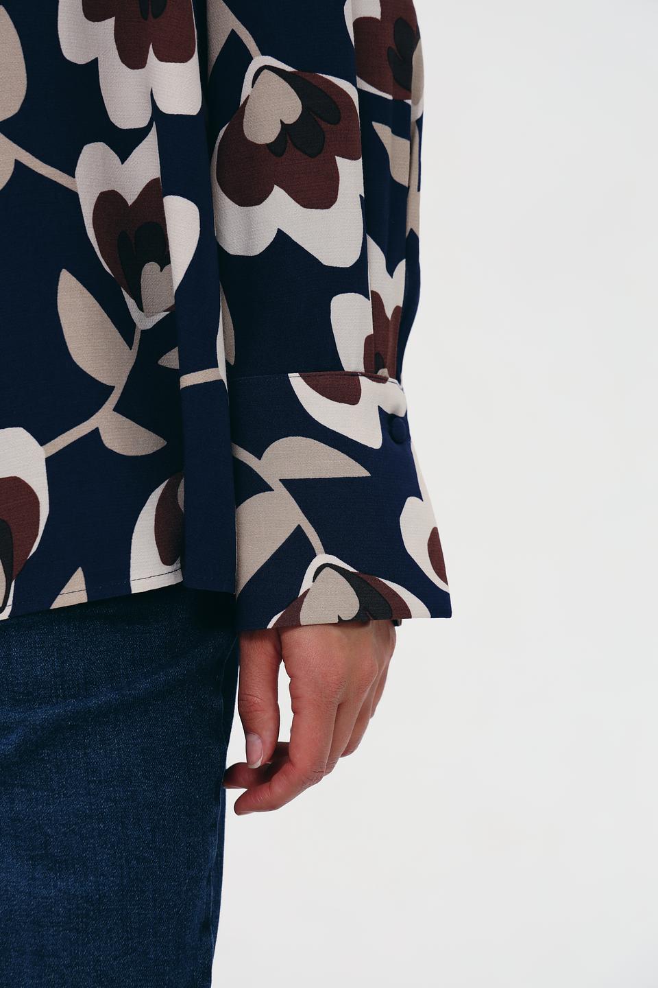 Блуза Seidensticker с цветочным принтом