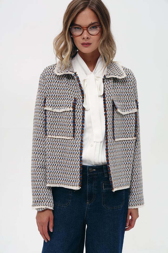 Жакет Lecomte в клетку