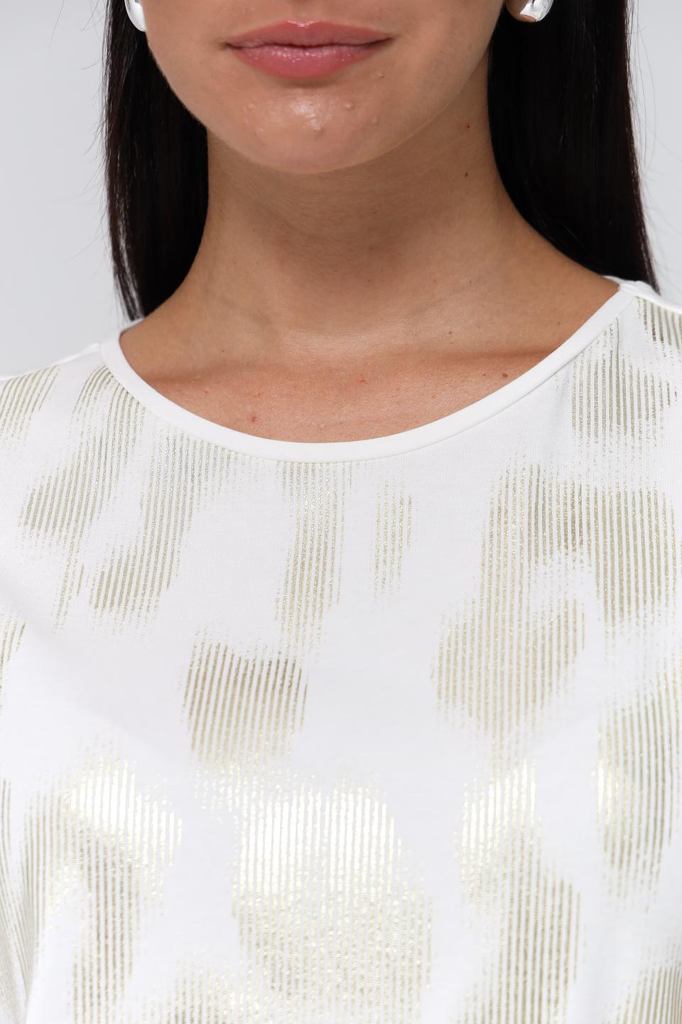 Футболка Gerry Weber с золотым принтом