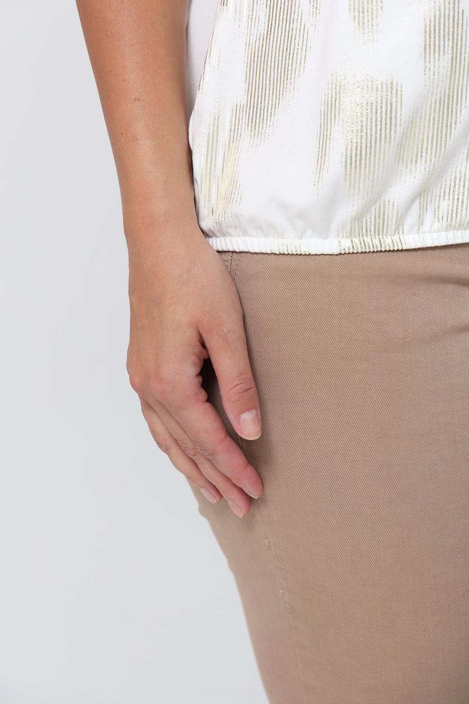 Футболка Gerry Weber с золотым принтом