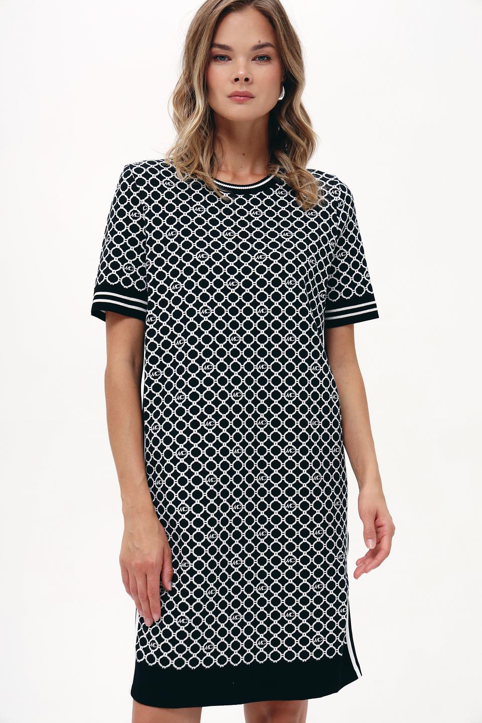 Платье Marc Cain с геометрическим принтом