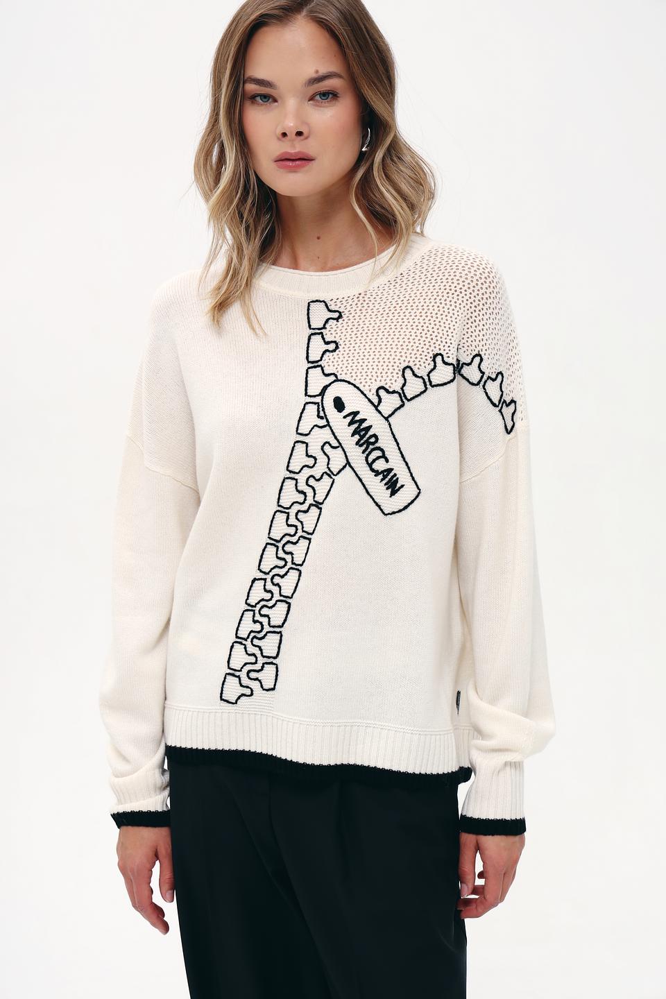 Пуловер Marc Cain с цепью