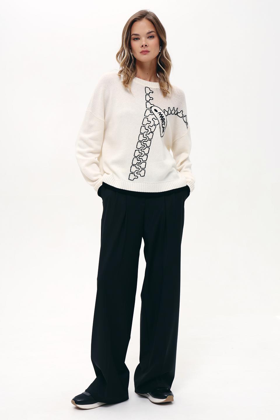 Пуловер Marc Cain с цепью