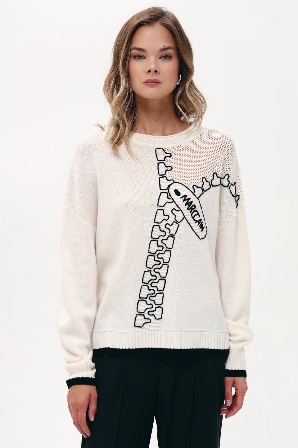 Пуловер Marc Cain с цепью