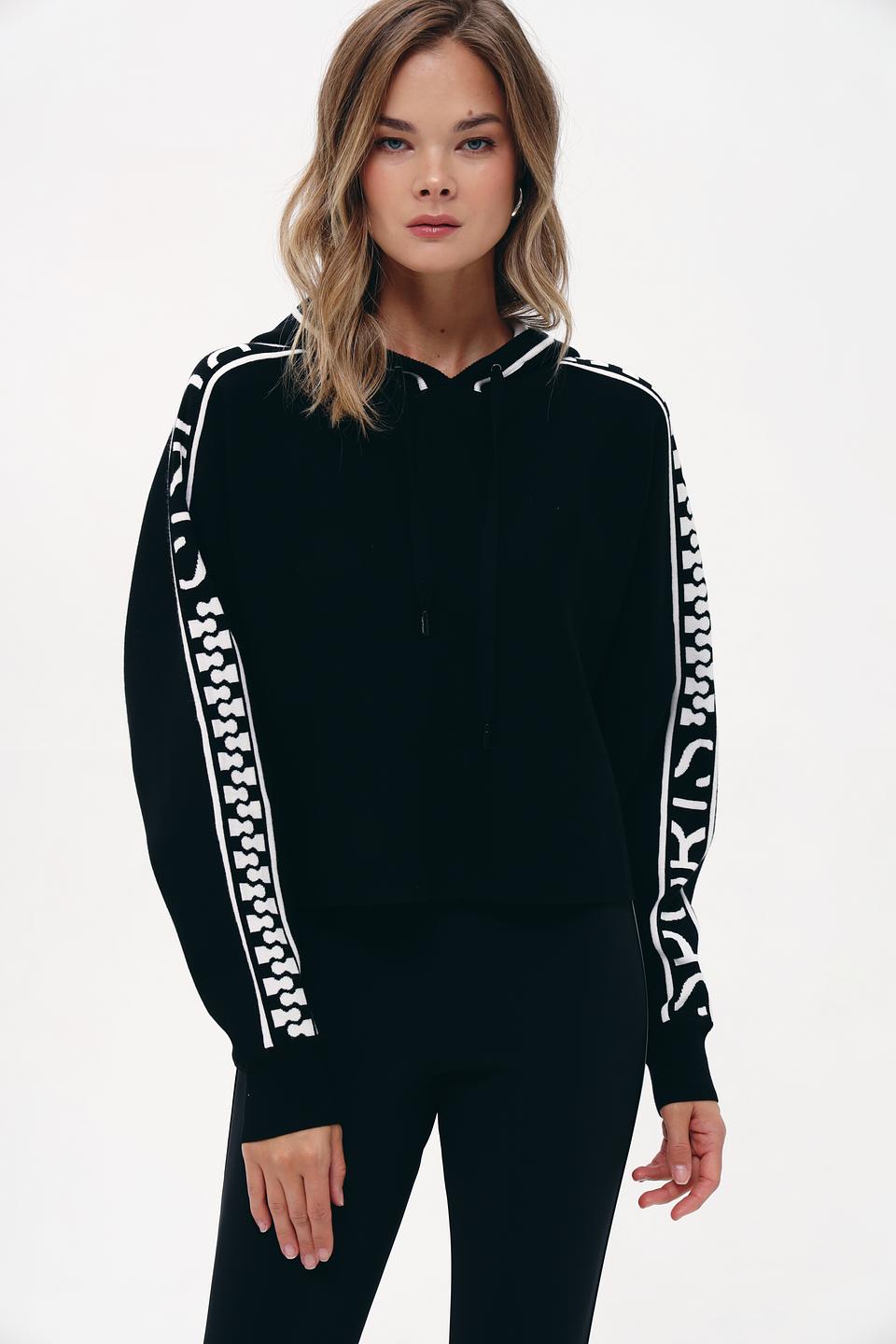 Пуловер Marc Cain Sports чёрный