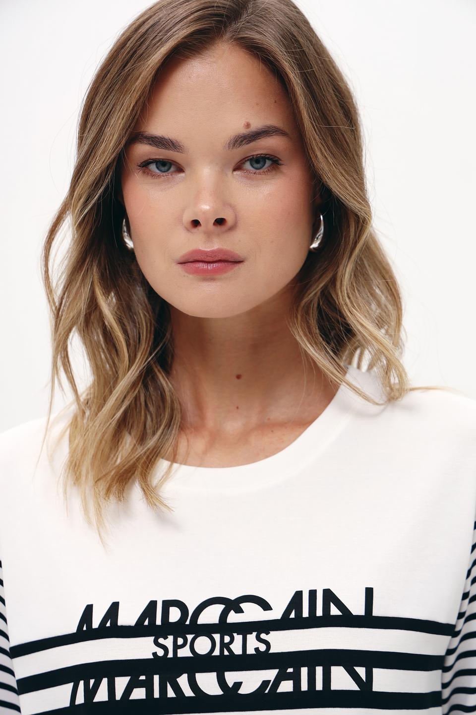 Футболка Marc Cain Sports в полоску