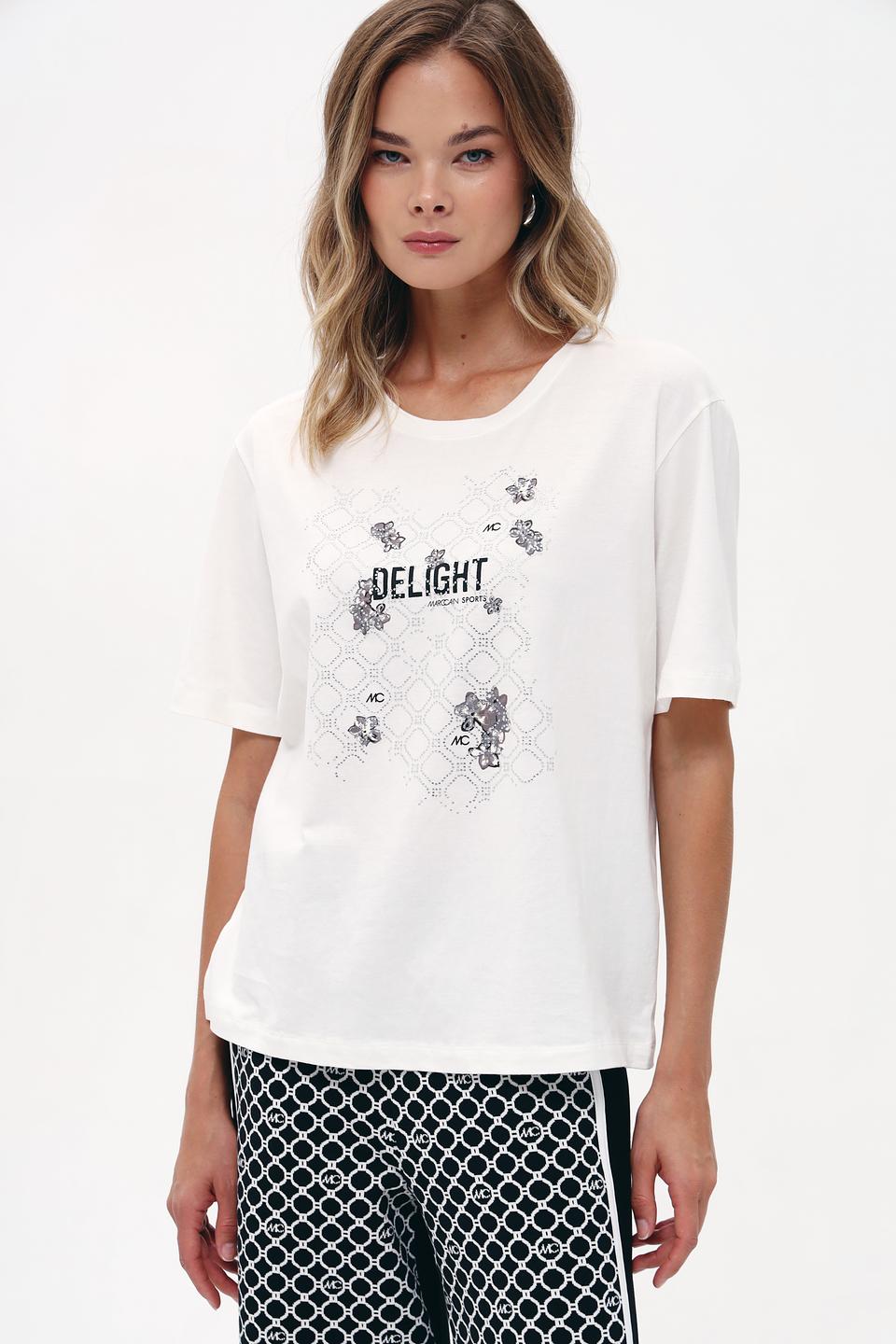 Футболка Marc Cain Delight белый