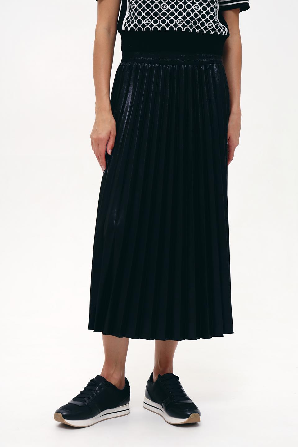 Юбка Lecomte плиссированная чёрная