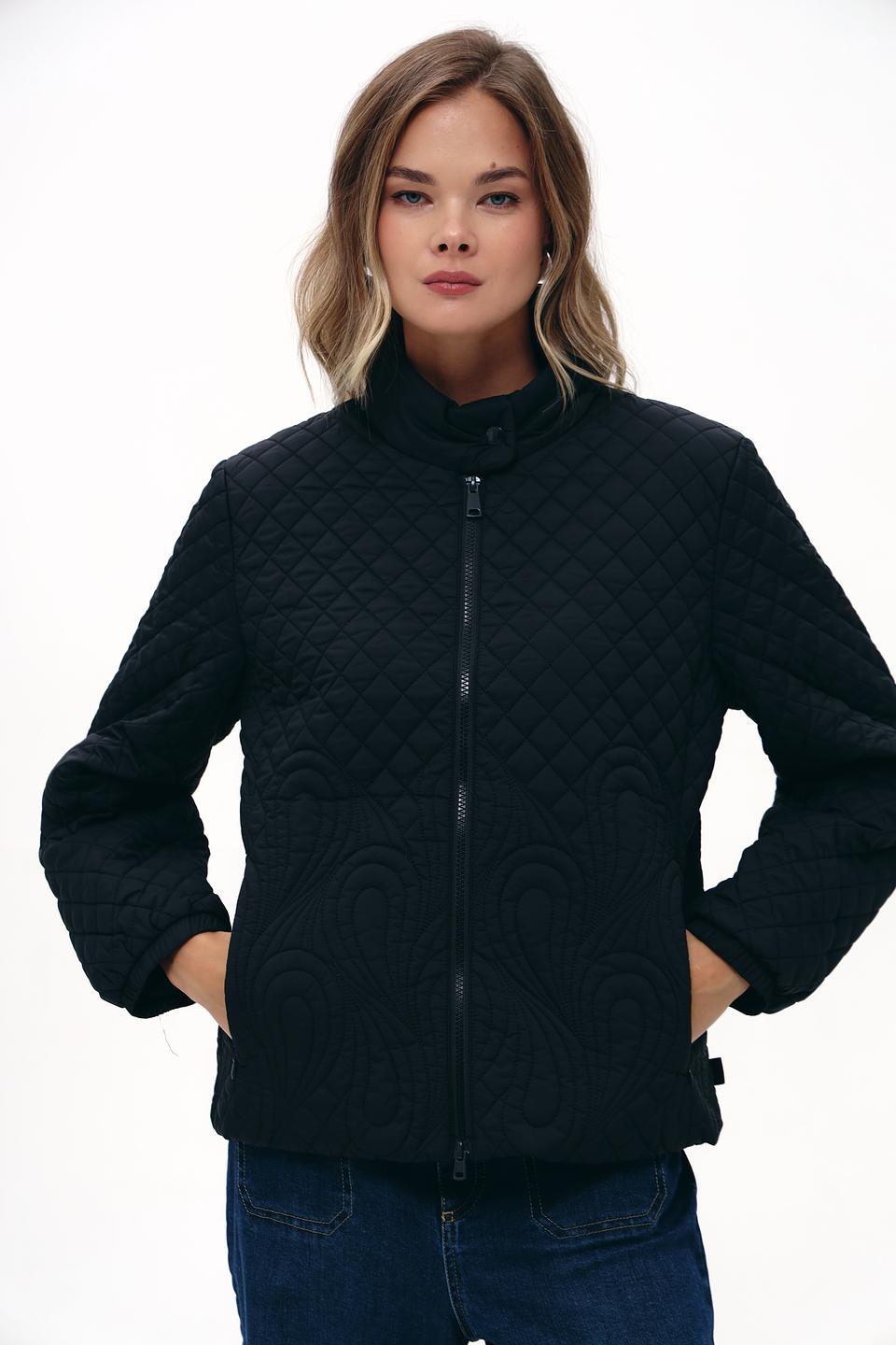 Куртка Gerry Weber стеганая чёрная