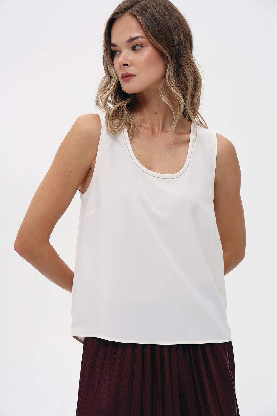 Топ Monari белый