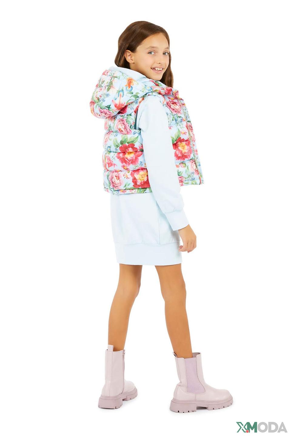 Жилет Guess дев. цветочный