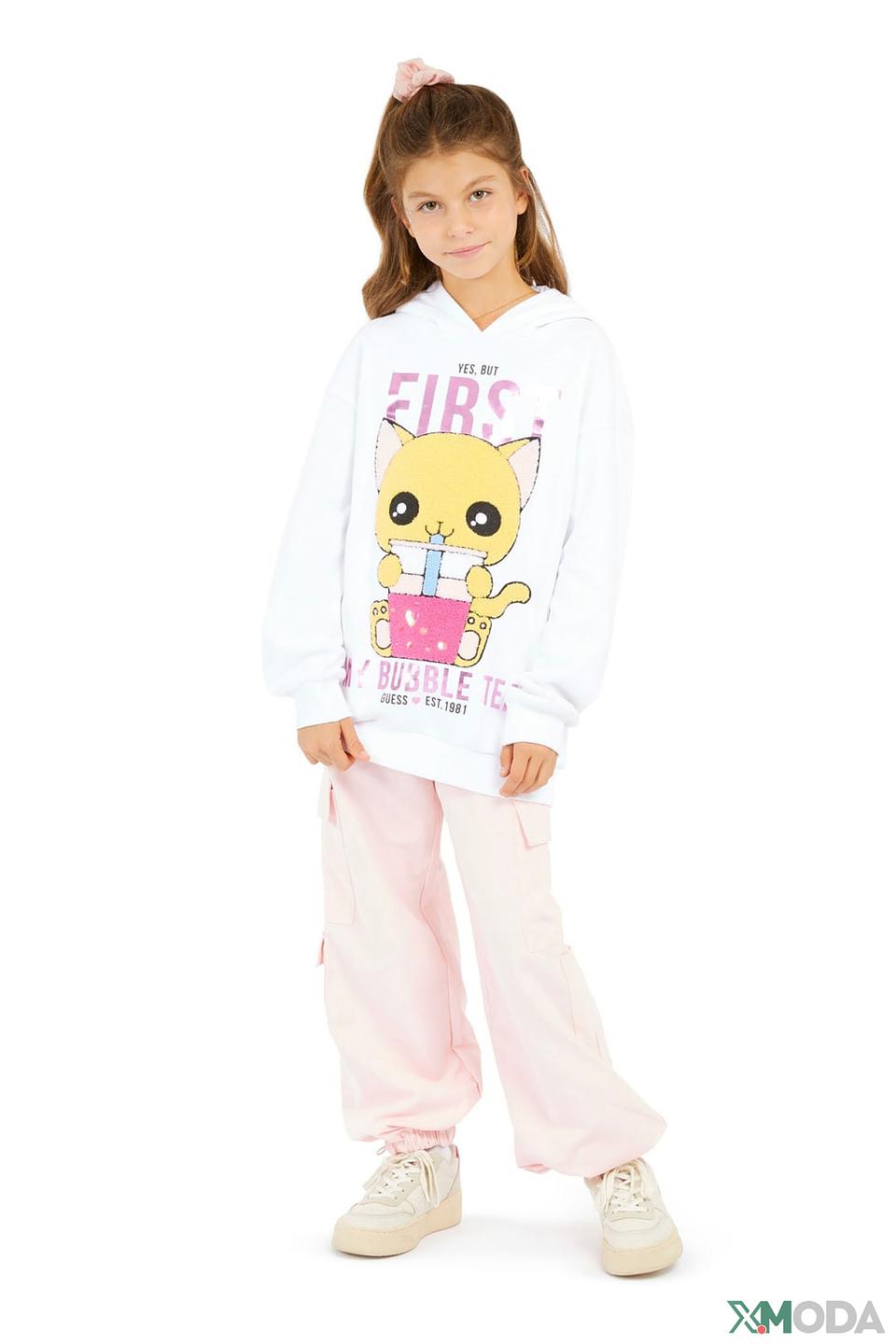 Худи Guess с котиком