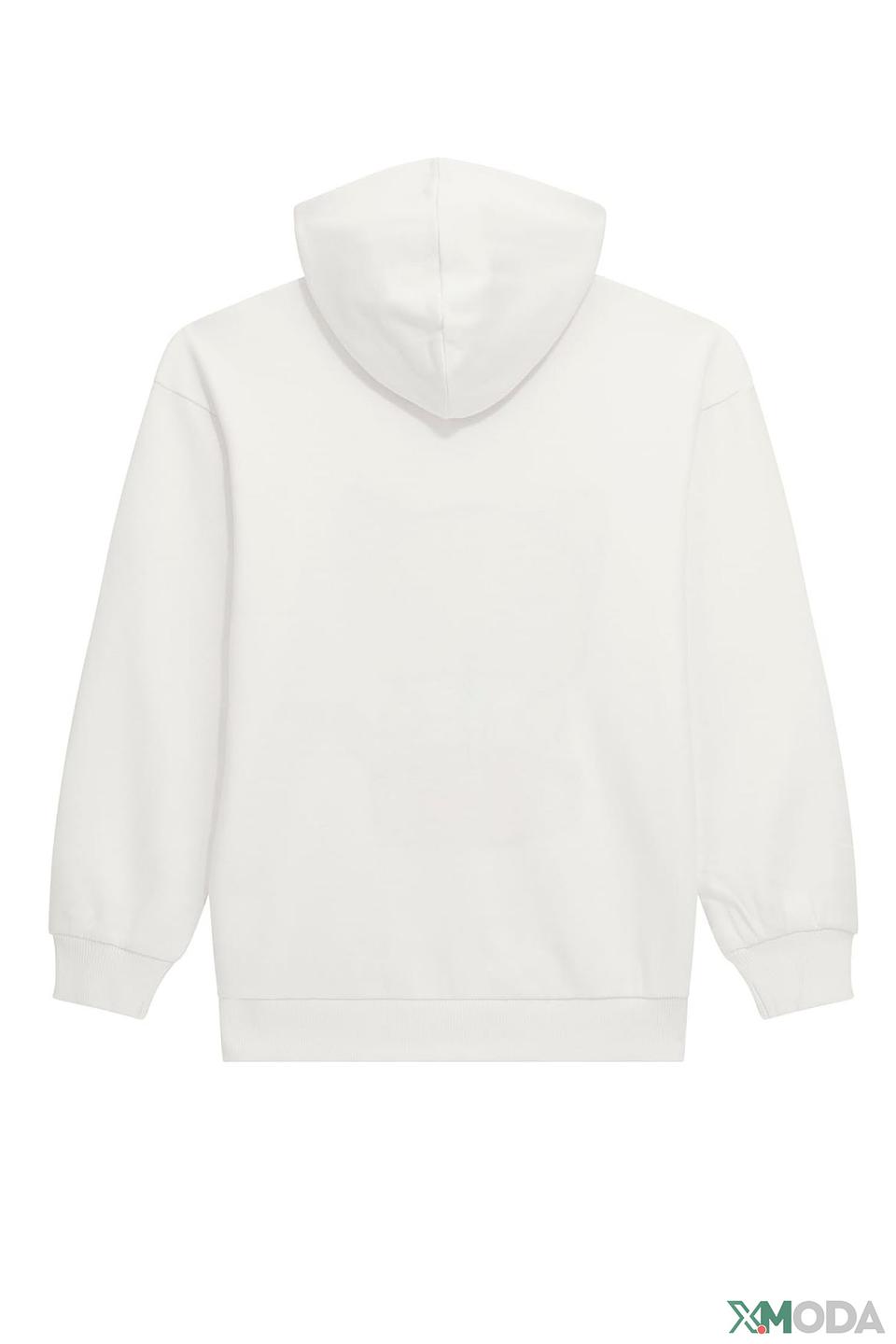 Толстовка Guess дев. с котиком белый