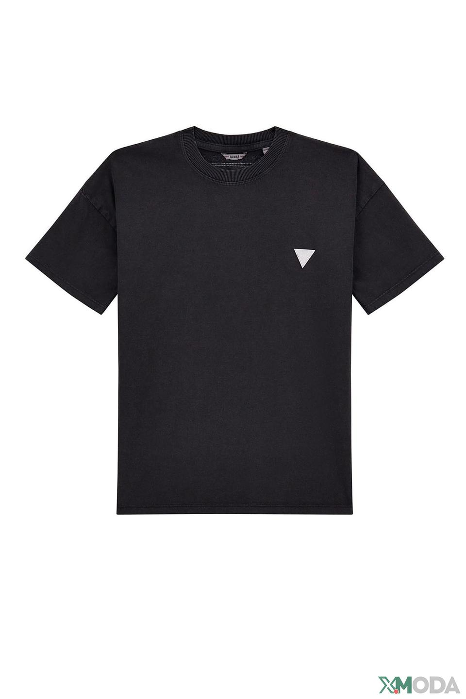 Футболка Guess чёрная с логотипом