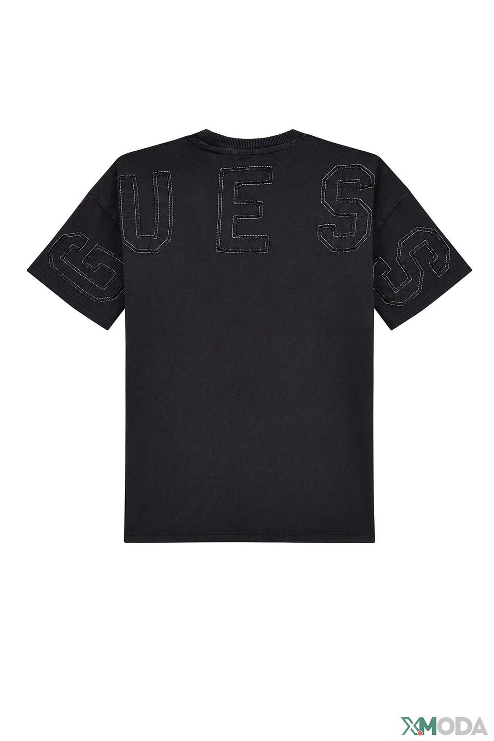 Футболка Guess чёрная с логотипом