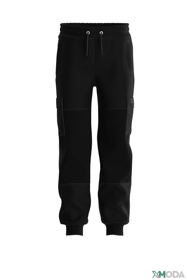 Брюки спортивные Guess чёрные
