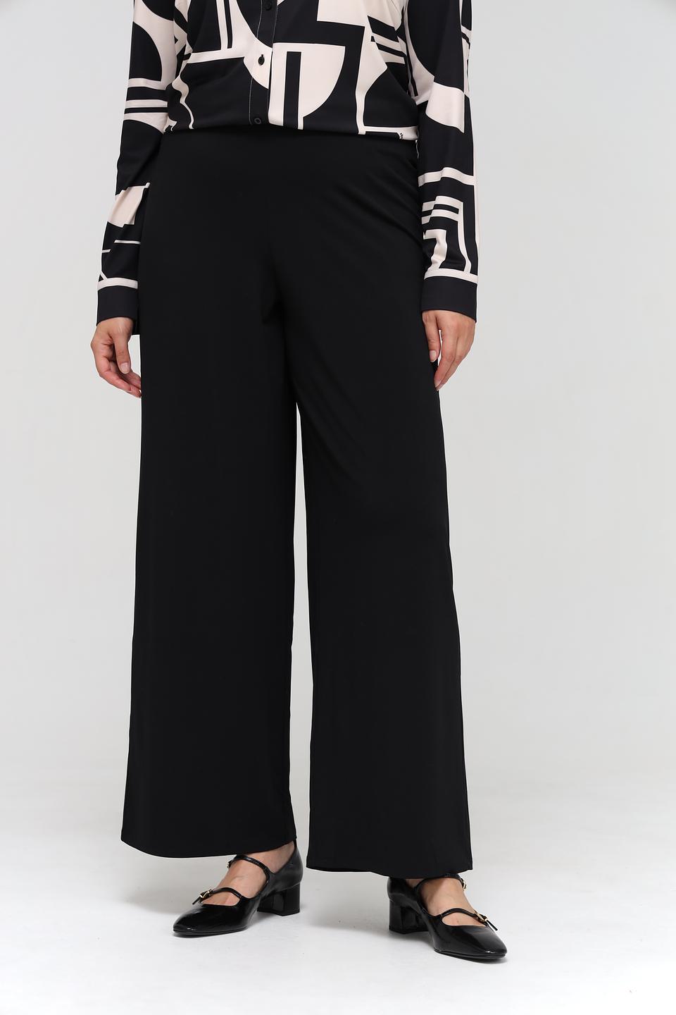 Брюки палаццо Miss Lagotte чёрные