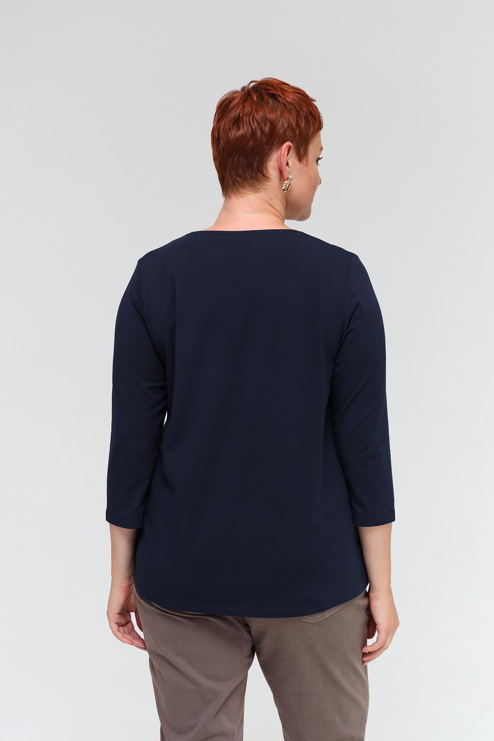 Футболка Via Appia DUE женская темно-синяя