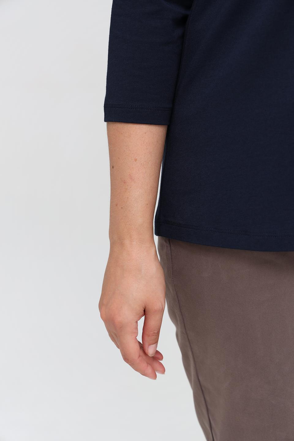 Футболка Via Appia DUE женская темно-синяя