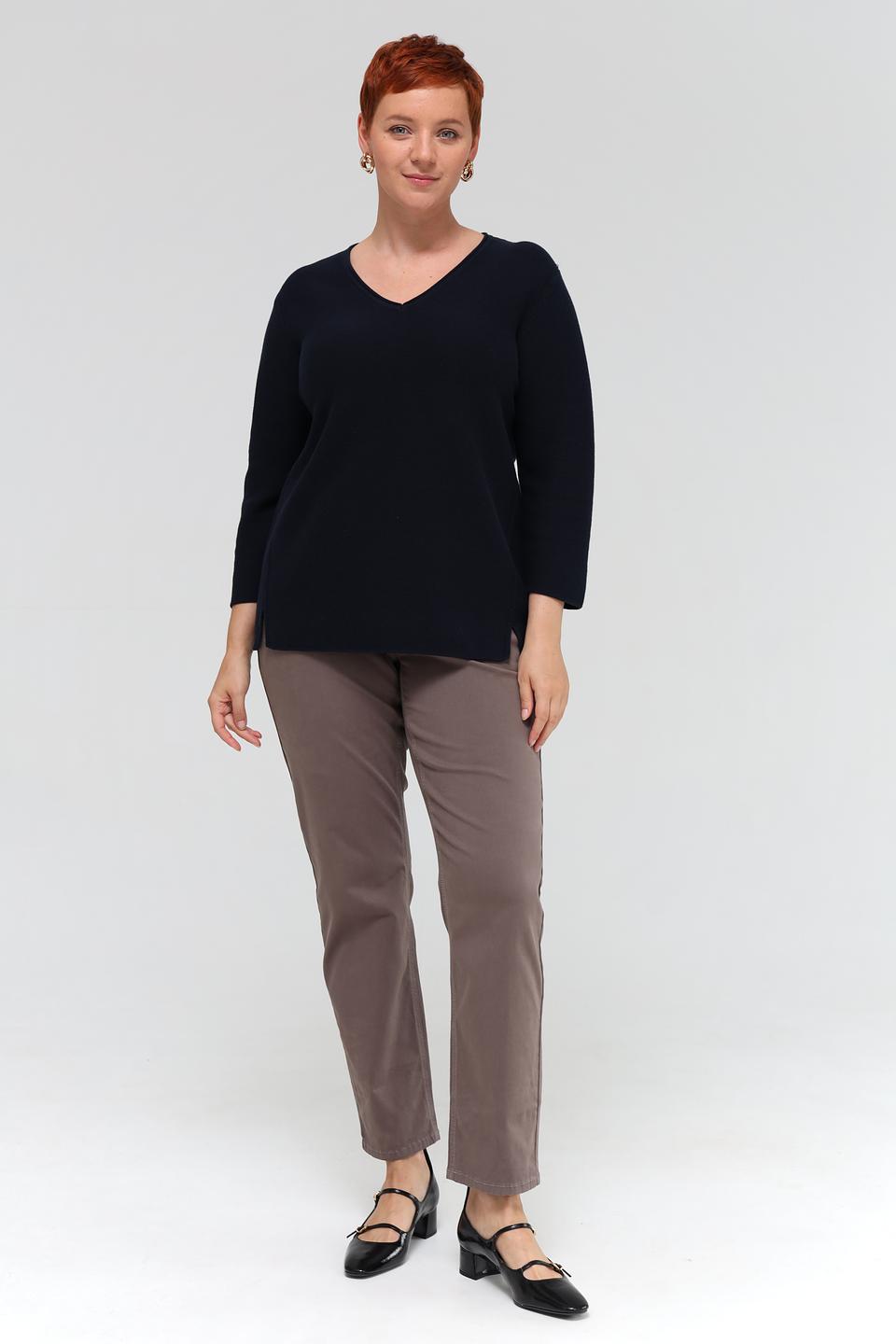 Пуловер Via Appia V-образный вырез