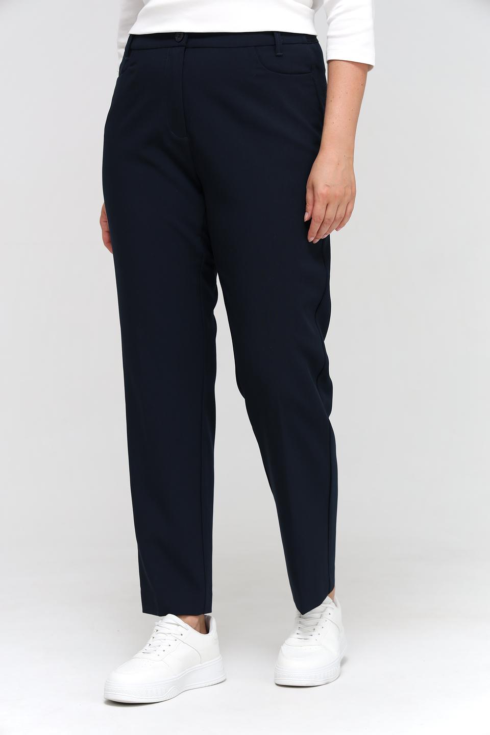 Брюки классические Frapp темно-синие