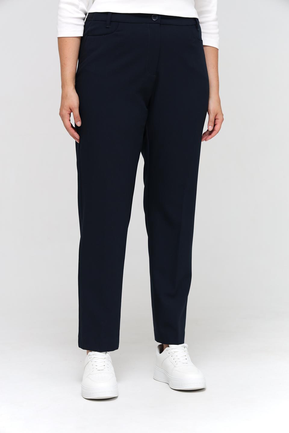 Брюки классические Frapp темно-синие