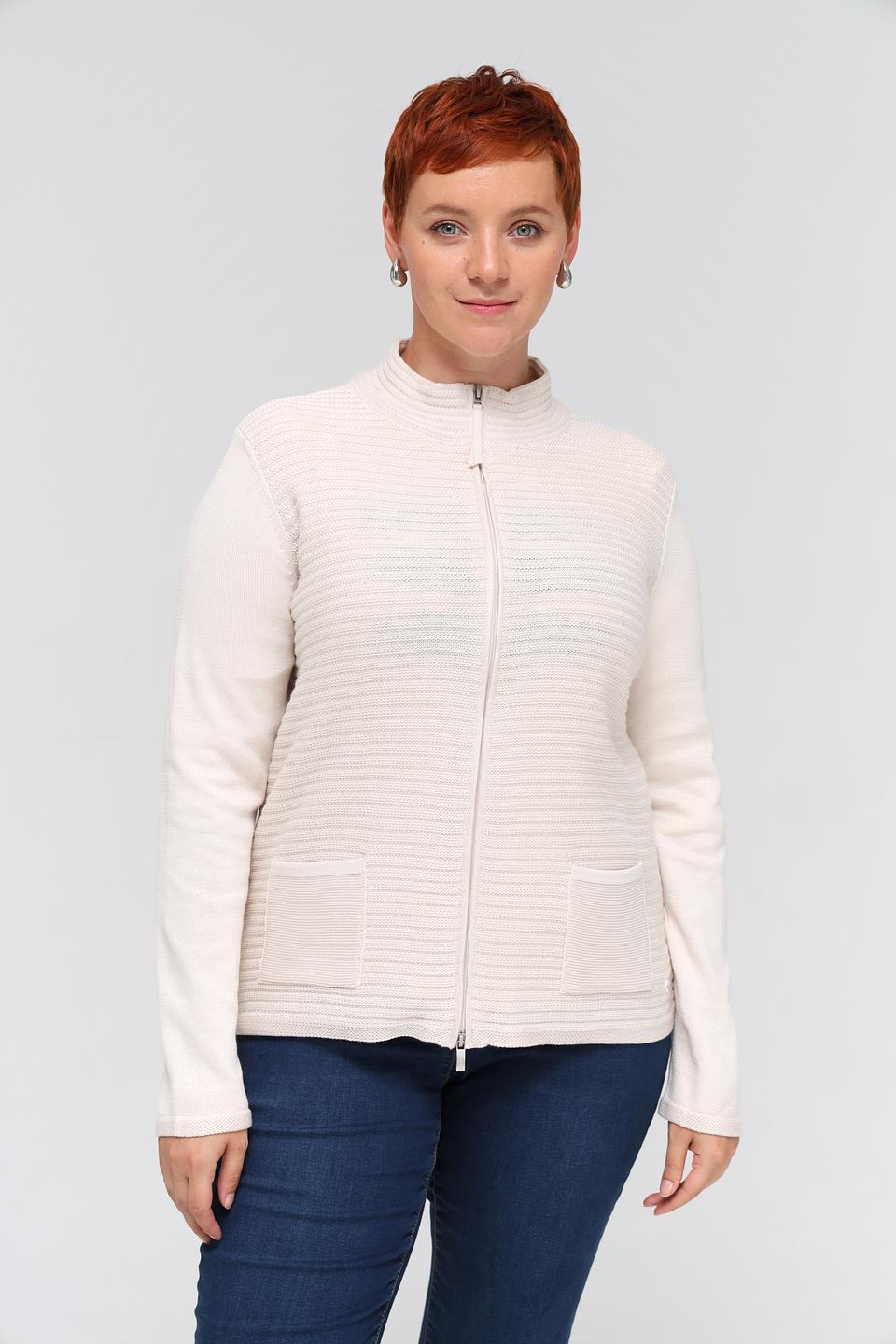 Жакет Olsen бежевый на молнии