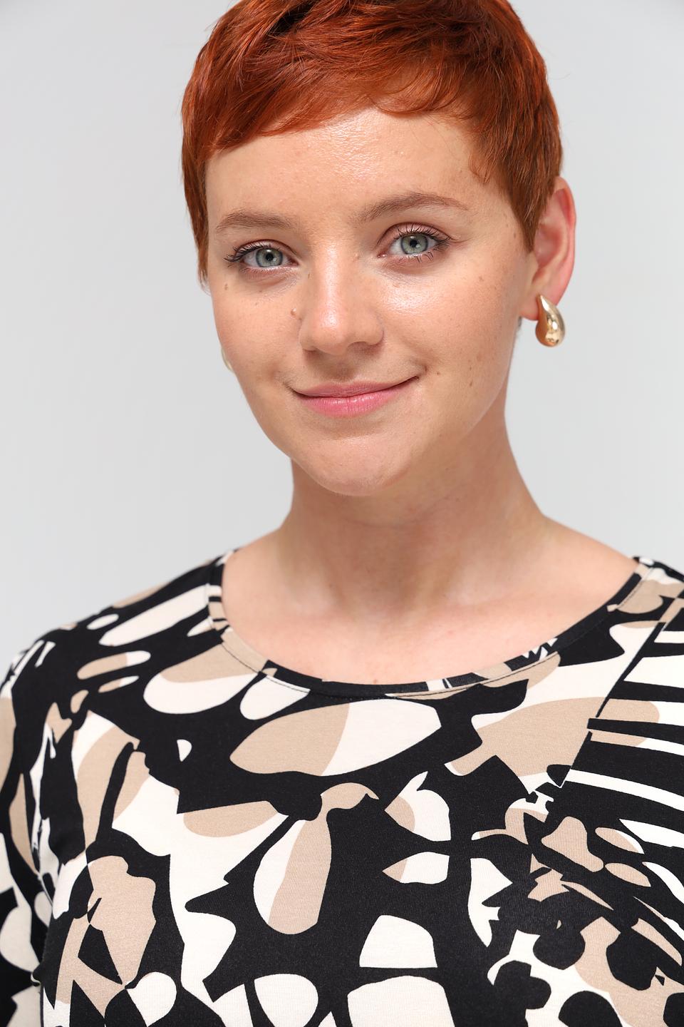 Футболка Barbara Lebek с принтом