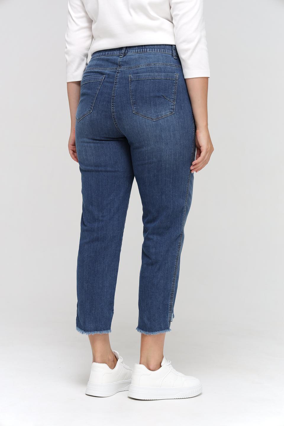 Джинсы Via Appia капри синие
