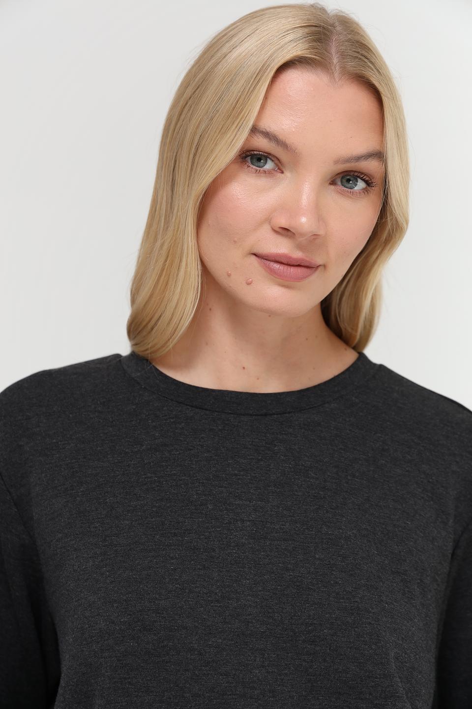 Блуза Broadway черная свитшот