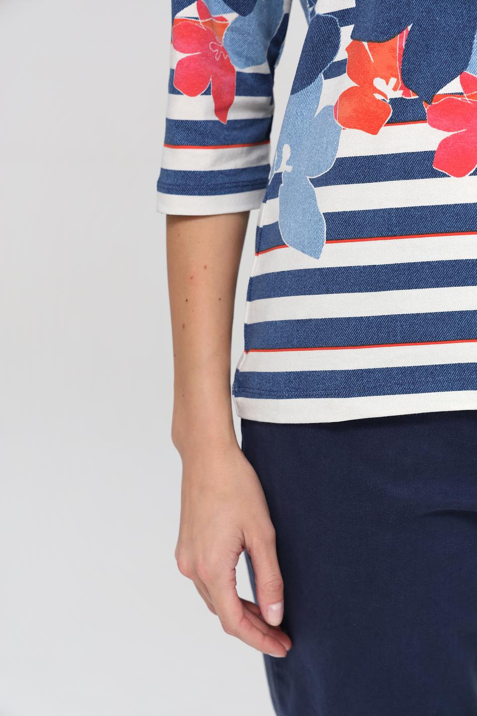 Футболка Olsen с цветочным принтом