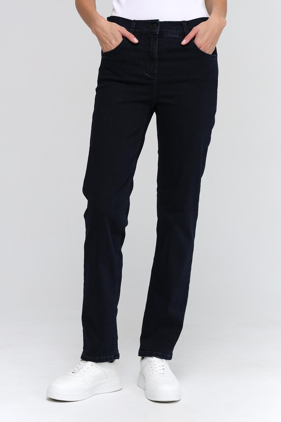 Джинсы Angels прямого кроя тёмно-синие