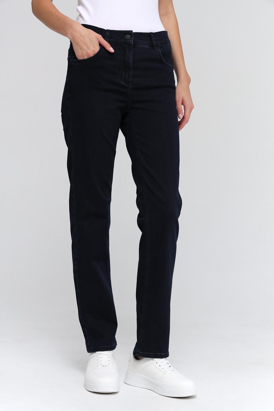 Джинсы Angels прямого кроя тёмно-синие