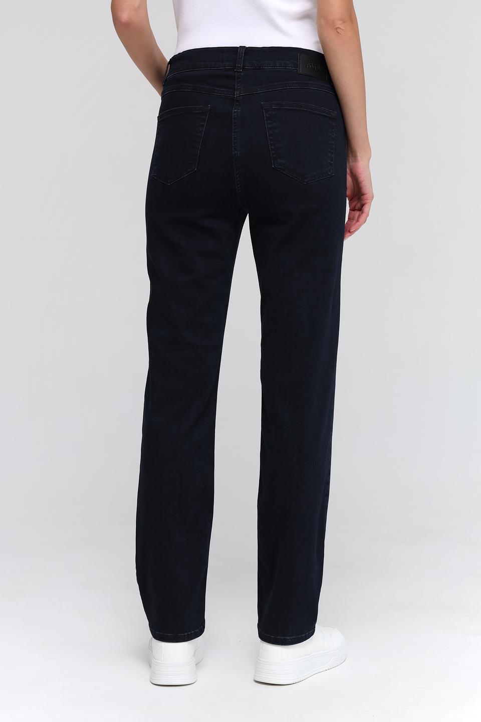 Джинсы Angels прямого кроя тёмно-синие