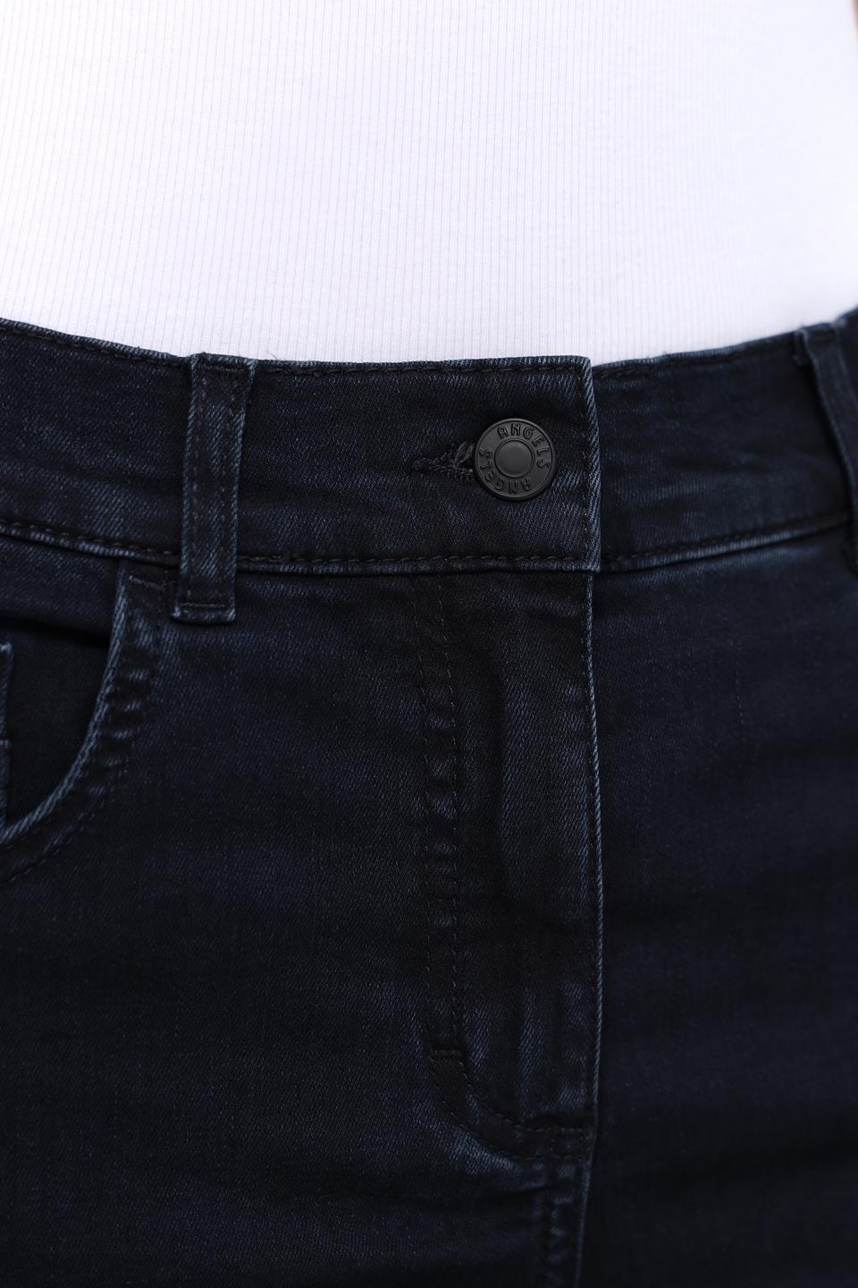 Джинсы Angels прямого кроя тёмно-синие