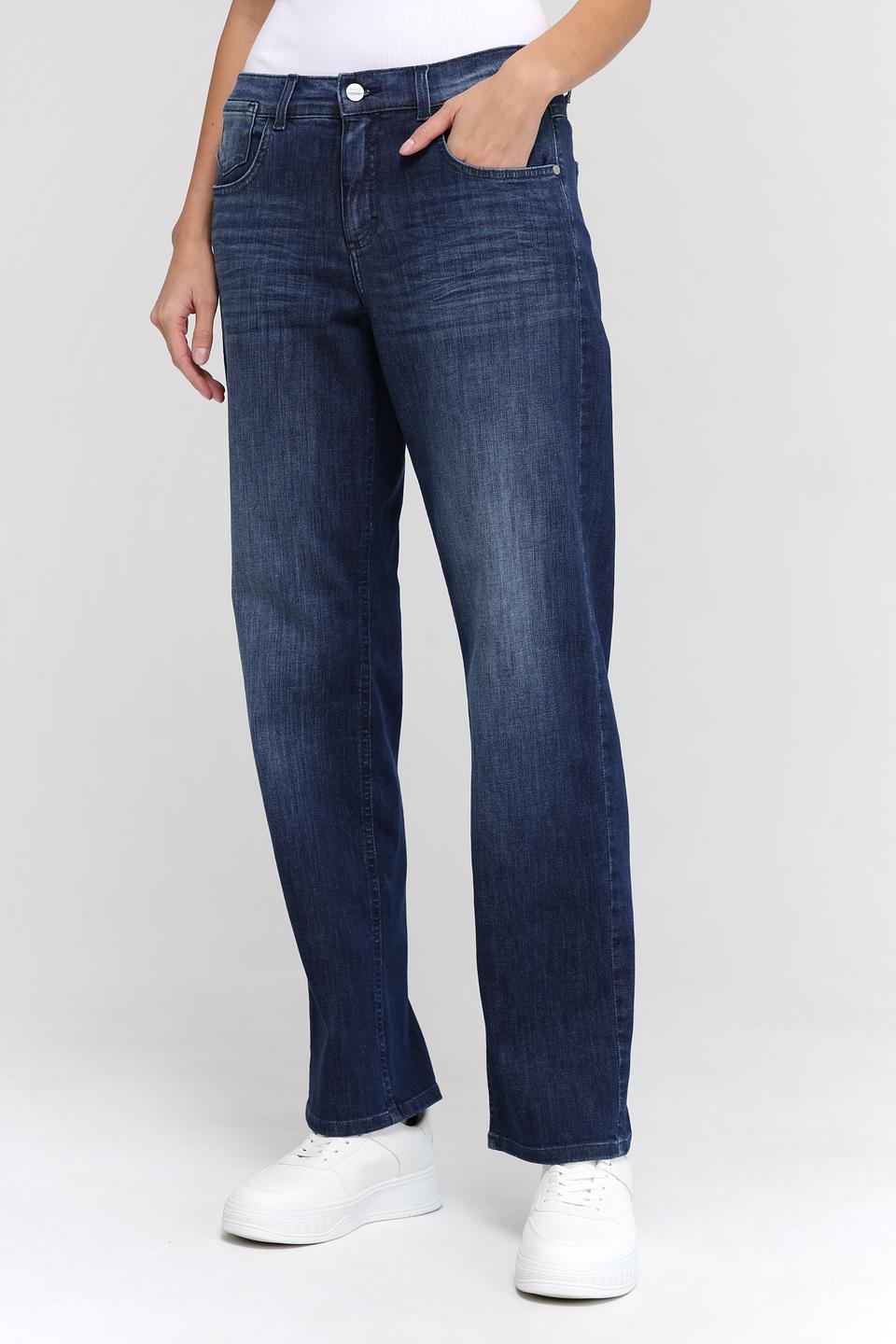 Джинсы Angels прямого кроя синие